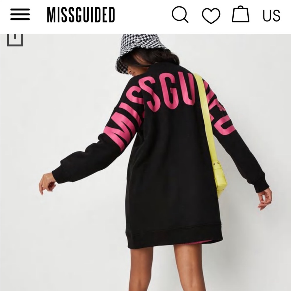 Oversized sweater dress